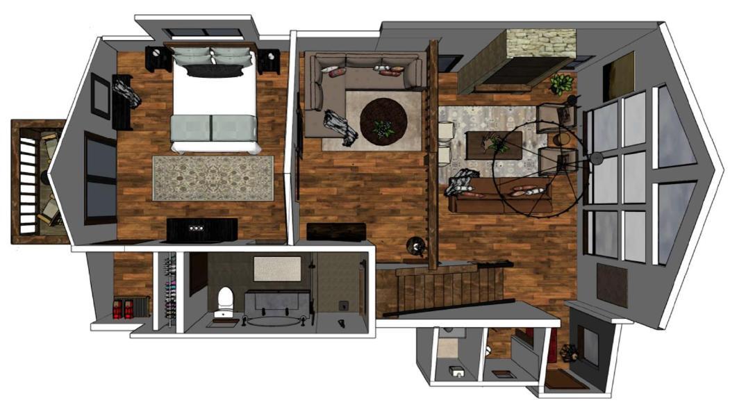 Chic Retreat Indoor Outdoor Fireplace, Private Jacuzzi, Great Location! Estes Park Habitación foto